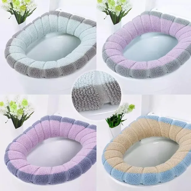 Housse siège toilette chauffante lavable douce… – vue 2