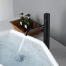 Bagnolux robinet de lavabo de salle de bains noir mat – vue 2