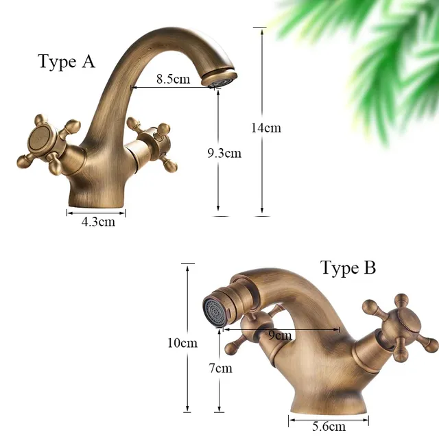 Robinet de douche de bidet antique – vue 3