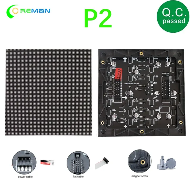 Matrice LED crevette avec écran numérique