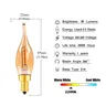 Ampoule à Filament LED C22 à intensité variable E14 0.5W – vue 3