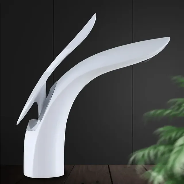 Mitigeur robinet vasque monotrou cascade bec ouvert aile… – vue 4