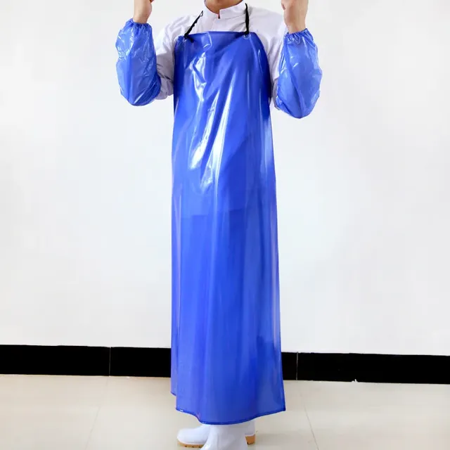 Tablier en PVC imperméable réutilisable pour hommes et… – vue 4