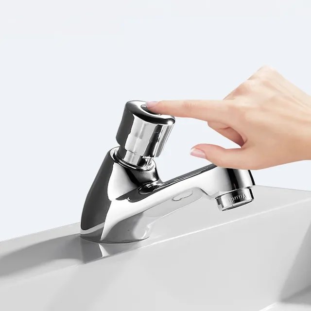 Robinet poussoir temporisé fermeture automatique eau… – vue 4