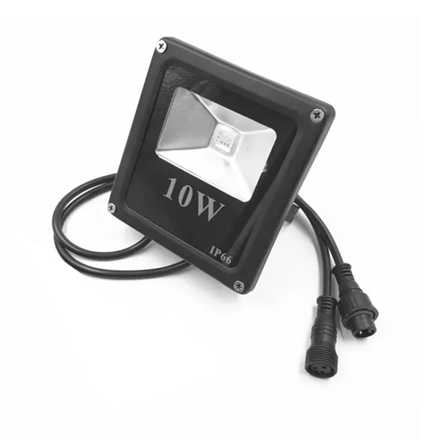 Projecteur led intelligent ws2811 etanche ip66 10w rgb… – vue 3