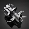 Vanne thermostatique laiton chromé encastrée trois voies… – vue 6
