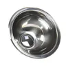 Évier rond inoxydable poli résistant corrosion compact… – vue 2