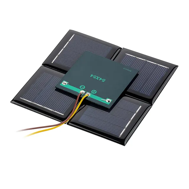 SUNYIMA 10 pièces bricolage panneaux solaires 54x54MM 2V… – vue 5