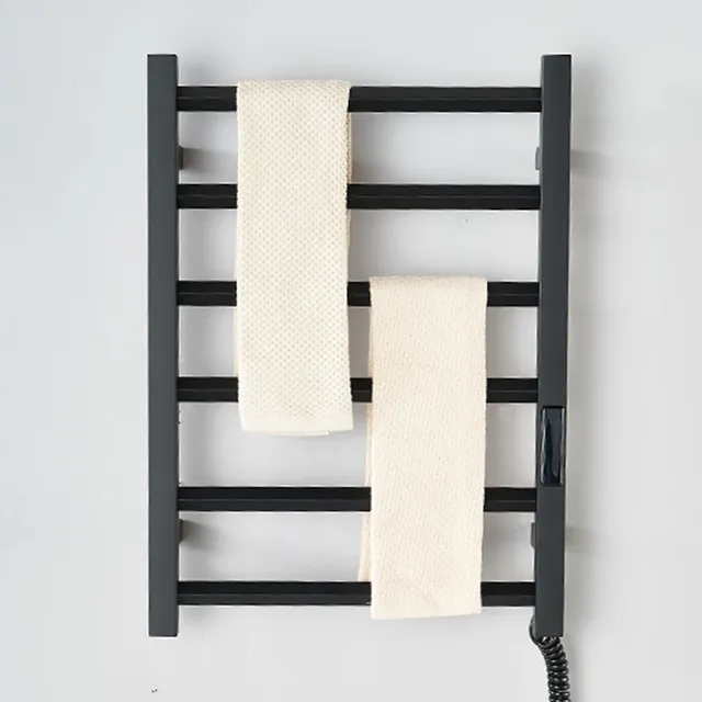 Porte-serviettes électrique en acier inoxydable