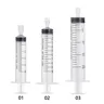 Seringues jetables graduées plastique transparent piston… – vue 6