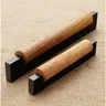 Poignée de meuble en bois poignées d'armoire accessoire… – vue 5