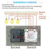 Interrupteur mural intelligent – vue 3