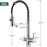 Robinet de cuisine à filtre extractible – vue 6
