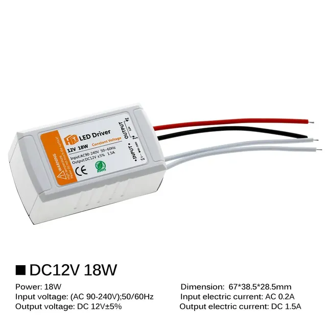Transformateurs d'éclairage LED DC12V 18W 36W 72W 100W – vue 3
