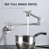 Robinet de remplissage de pot en laiton mural – vue 3