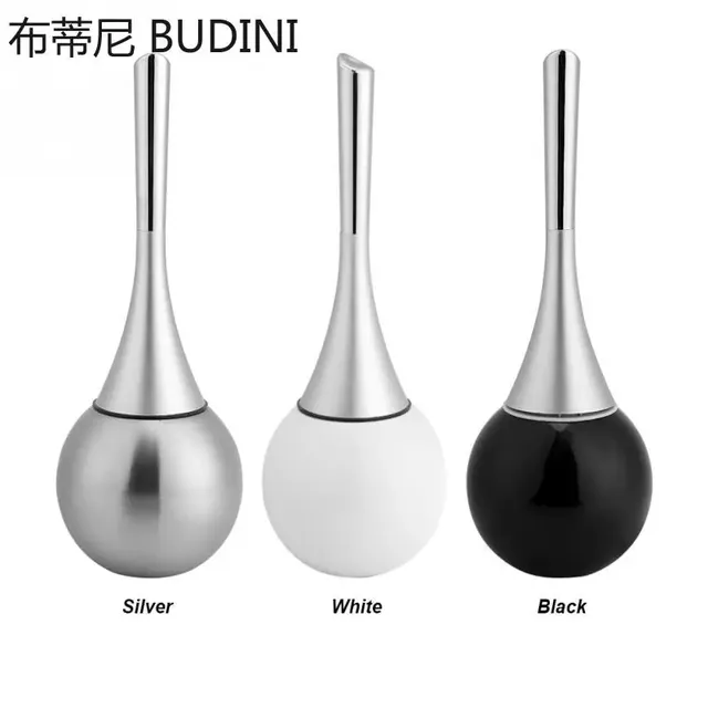 Ensemble de porte-brosse avec base en acier inoxydable