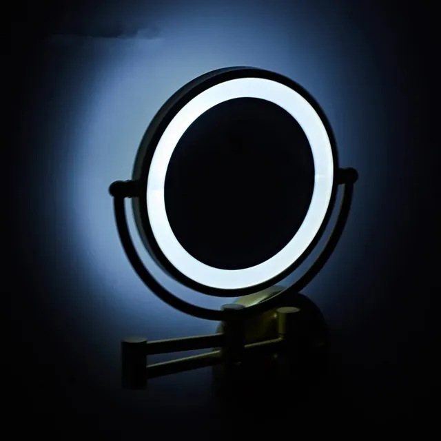 IQUE Mirror-Miroir de maquillage pliant à LED – vue 4