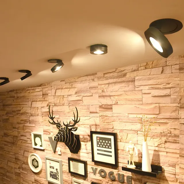 Dimmable 3W 5W 7W 12W mince COB plafond encastré… – vue 2