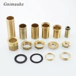 Évier de cuisine en cuivre, accessoires de robinet chaud et froid, base vis à pied fixe écrou 30 plus filament