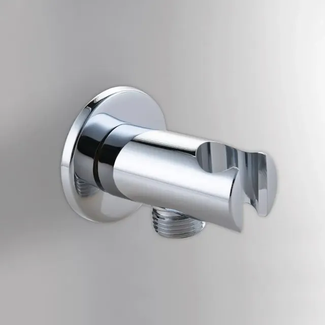 Crochet de douche à main noir/Chrome siège de douche en… – vue 5