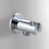 Crochet de douche à main noir/Chrome siège de douche en… – vue 5