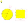[SUMBULBS] ampoule de Source de lumière à puce COB LED… – vue 6