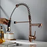 Robinet mitigeur cuisine extractible bec haut industriel… – vue 3