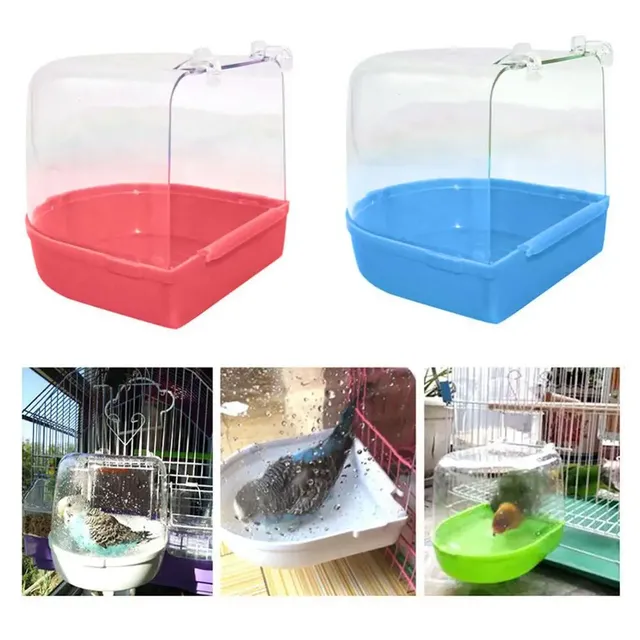 Baignoire transparente pour oiseau – vue 5