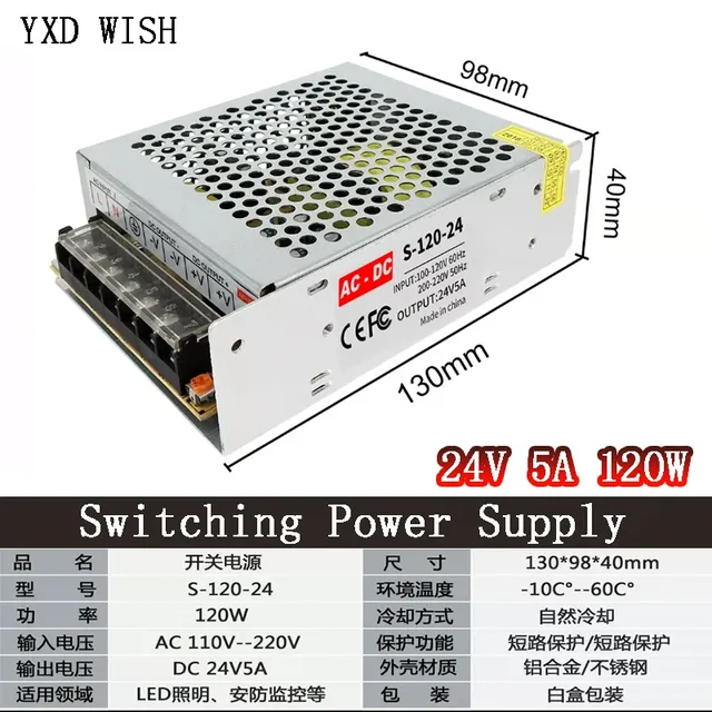 Transformateurs 220V à 3V 5V 9V 12V 15V 24V 36V 48V – vue 5