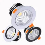 Dimmable Led Downlight lumière plafond Spot 3w 5w 7w 9w 12w 15w 18w AC85-230V encastré lumières éclairage intérieur
