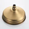 Pommeau de douche rond en laiton antique – vue 4