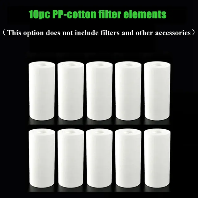 Pré-filtre en coton PP transparent de 1/2 pouces – vue 6
