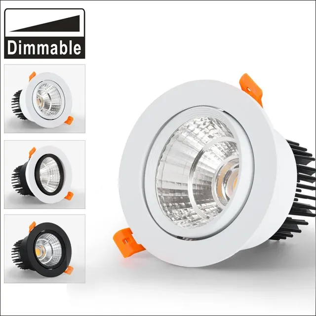 AC85V-265V Dimmable 5W 7W 9W 12W 15W 18W 24W 30W COB… – vue 4