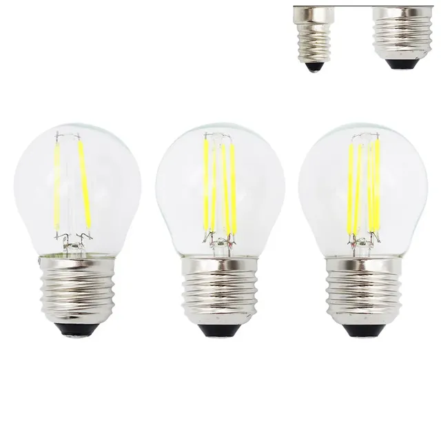 LED Bombillas lumière E27 Edison lampe en verre G45 Led… – vue 2