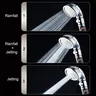 Pommeau de douche haute pression économie d'eau avec… – vue 3