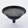 Ensemble douche pluie rond 20cm pommeau mural noir mat… – vue 4