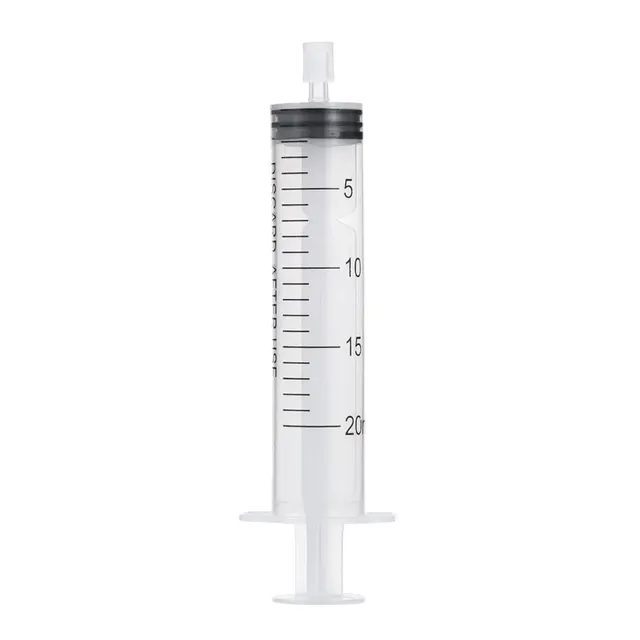Seringues jetables graduées plastique transparent piston… – vue 5