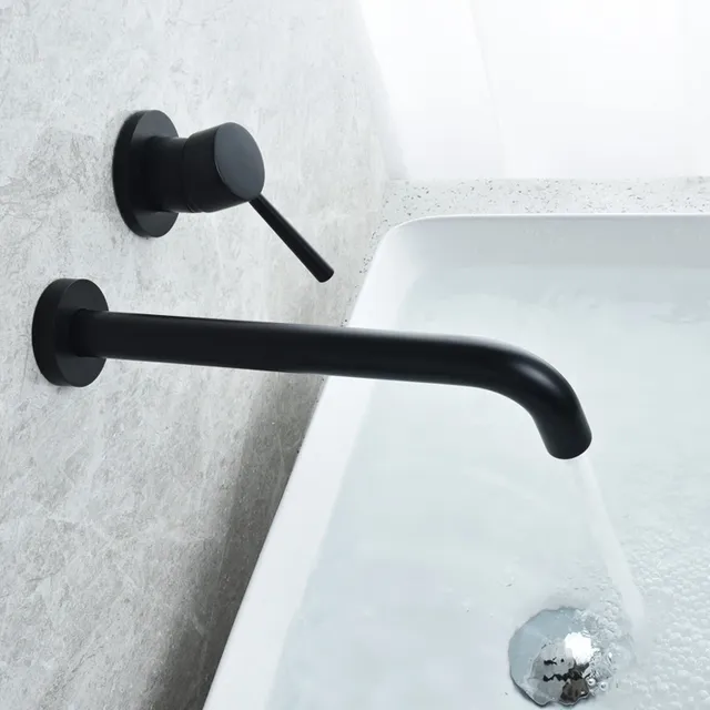 Robinet de luxe en or brossé – vue 6