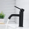 Robinet de lavabo de salle de bains blanc – vue 5