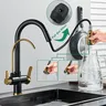 Robinet de cuisine à eau avec filtre à capteur tactile 2… – vue 3
