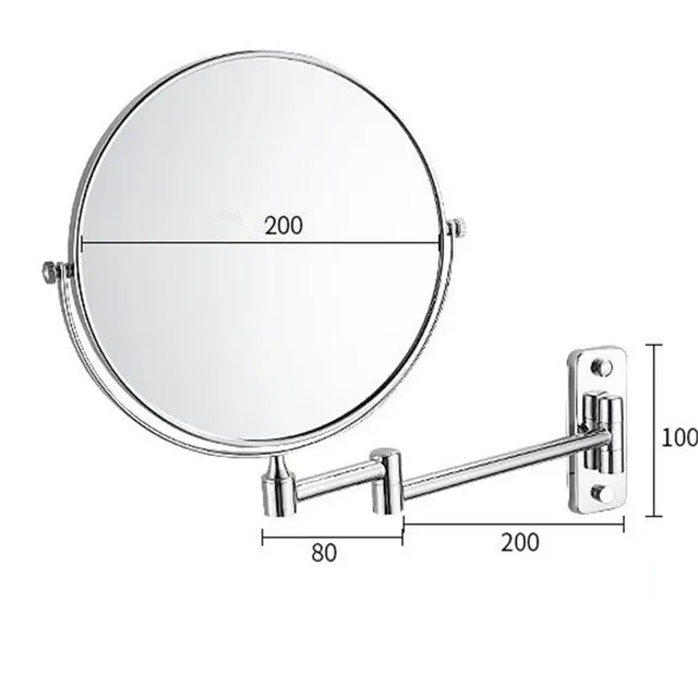 Miroir de maquillage miroirs de salle de bain en laiton… – vue 5