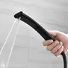 Pommeau de douche cascade noir – vue 3