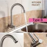 Robinet de cuisine en acier inoxydable G1/2 – vue 4