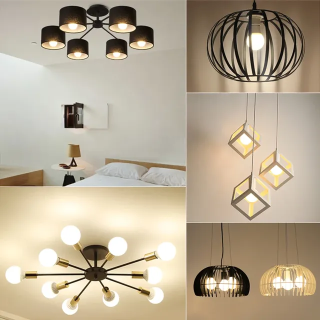 Ampoule LED lampes E27 ampoule AC220V 240V puissance… – vue 5