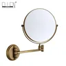 Miroir maquillage vintage grossissant trois fois rond… – vue 3