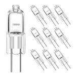 10X 12V G4 ampoule halogène 5W/10W/20W/35W/50W Super lumineux G4 12V ampoule halogène halogène blanc chaud lumière halogène éclairage domestique