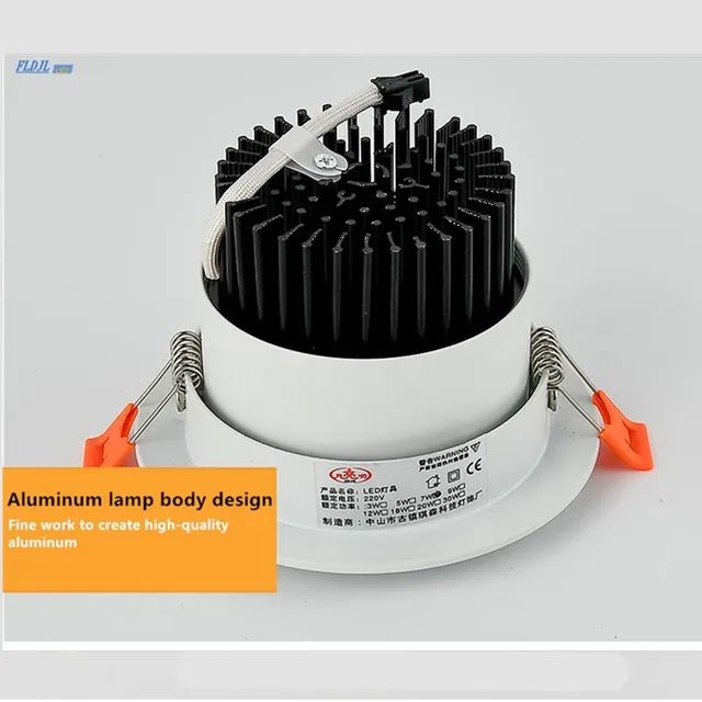 Spot lumineux LED COB à intensité variable – vue 3