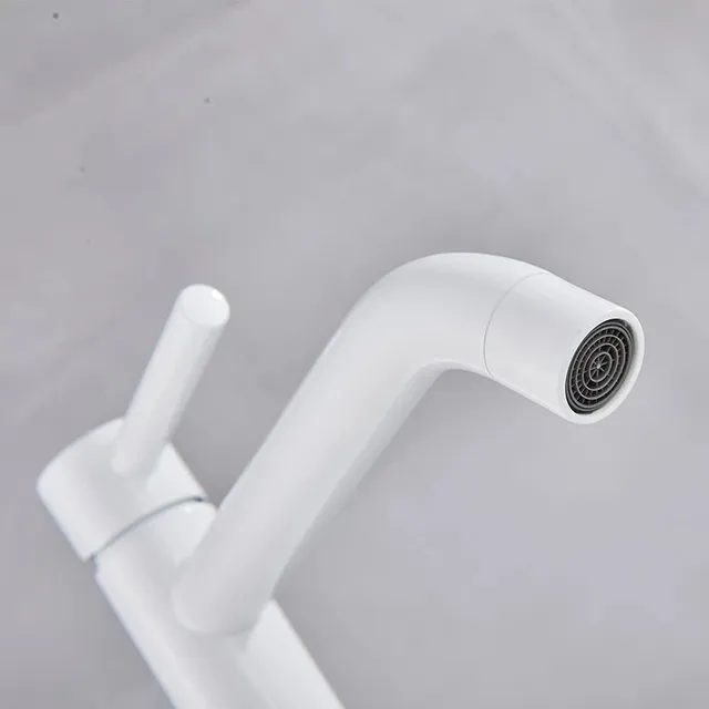Robinet mitigeur d'eau chaude et froide pour lavabo – vue 6