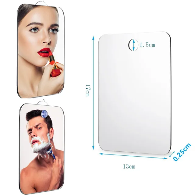 Miroir de bain douche outils de salle de bain en… – vue 3
