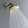 Fixateur de salle de bains en or brossé – vue 4